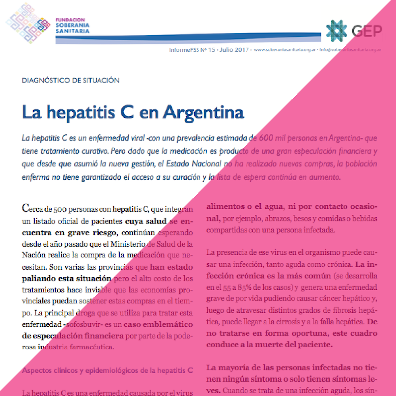 La Hepatitis C en Argentina (2017)